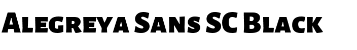 Alegreya Sans SC Black.otf