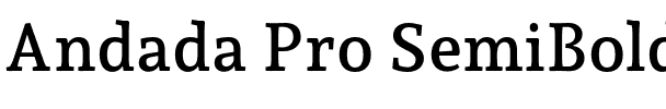 Andada Pro SemiBold.otf