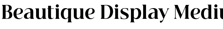 Beautique Display Medium.otf
