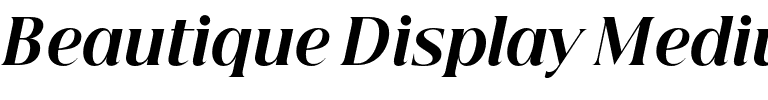 Beautique Display Medium.otf