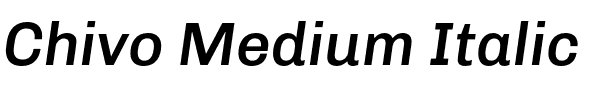 Chivo Medium Italic.otf