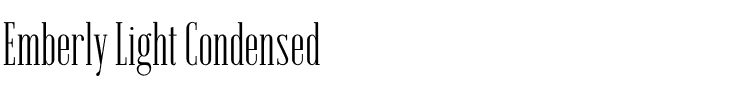 Emberly Light Condensed.otf