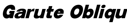 Garute Oblique.otf