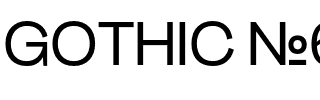 Gothic №60.otf
