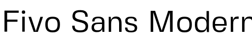Fivo Sans Modern.otf