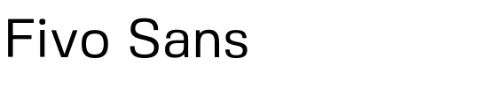 Fivo Sans.otf