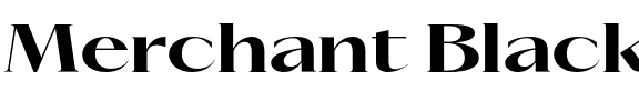 Merchant Black Exp.otf