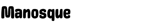 Manosque.otf