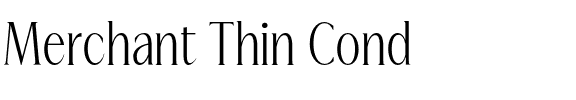 Merchant Thin Cond.otf