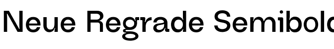 Neue Regrade Semibold.otf