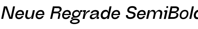 Neue Regrade SemiBold.otf