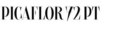 Picaflor 72 pt.otf