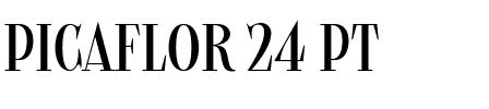 Picaflor 24 pt.otf