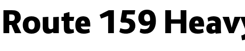 Route 159 Heavy.otf