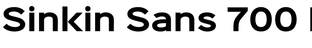 Sinkin Sans 700 Bold.otf