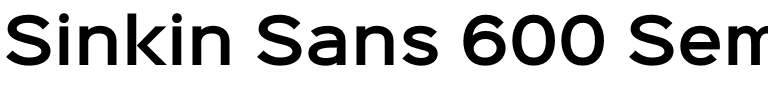 Sinkin Sans 600 SemiBold.otf