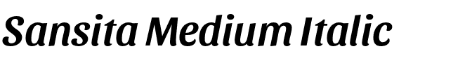 Sansita Medium Italic.otf