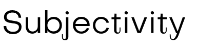 Subjectivity.otf