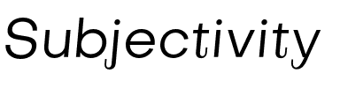 Subjectivity.otf