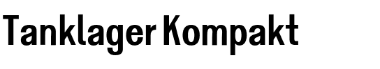 Tanklager Kompakt.otf
