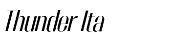 Thunder Ita.otf
