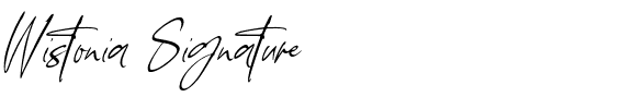 Wistonia Signature.otf