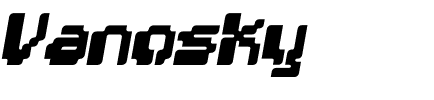 Vanosky.otf