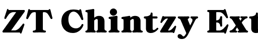 ZT Chintzy ExtBd.otf