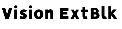 Vision ExtBlk.otf