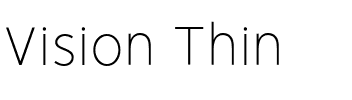 Vision Thin.otf