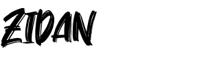 Zidan.otf