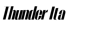 Thunder Ita.otf