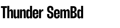 Thunder SemBd.otf