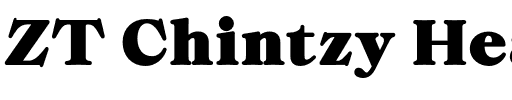 ZT Chintzy Heavy.otf