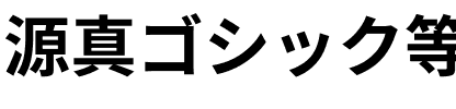 源真ゴシック等幅 Bold.ttf