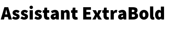 Assistant ExtraBold.ttf