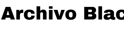 Archivo Black.ttf