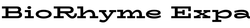 BioRhyme Expanded ExtraBold.ttf