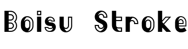 Boisu Stroke.otf