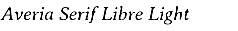 Averia Serif Libre Light.ttf