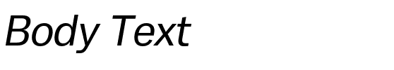 Body Text.otf