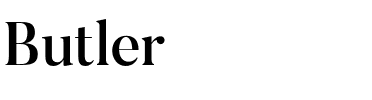 Butler.otf