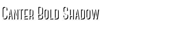 Canter Bold Shadow.ttf