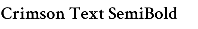 Crimson Text SemiBold.ttf