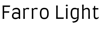 Farro Light.otf