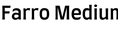 Farro Medium.otf