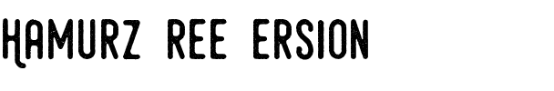 Hamurz Free Version.otf
