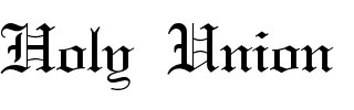 Holy Union.ttf