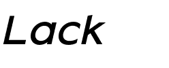 Lack.otf