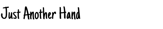 Just Another Hand.ttf